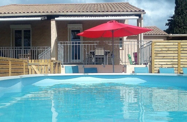 Lucinkas: Modern villa with 3 bedrooms, 2 bathrooms, pool and privat garden