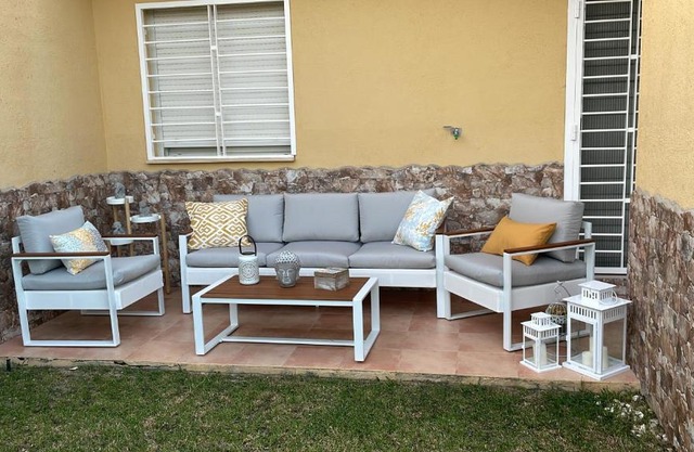 Luminoso y tranquilo apartamento con jardin en campo de Golf Valle del Este