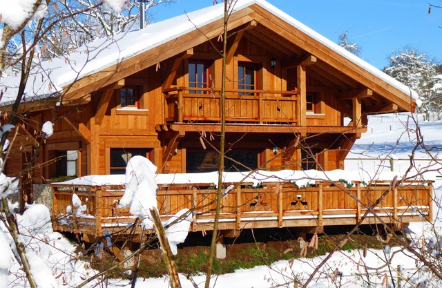 Lux. Chalet with sauna in the Vosges with swimming pond