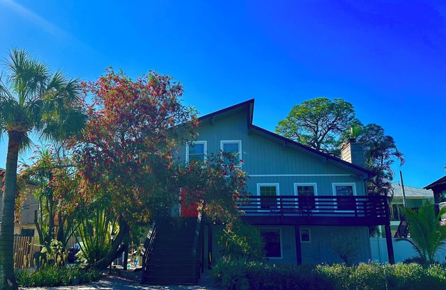 Luxe 4BR 2.5B Treetop Beach Escape Sleeps 10 Near #1 Beaches & Downtown St. Pete