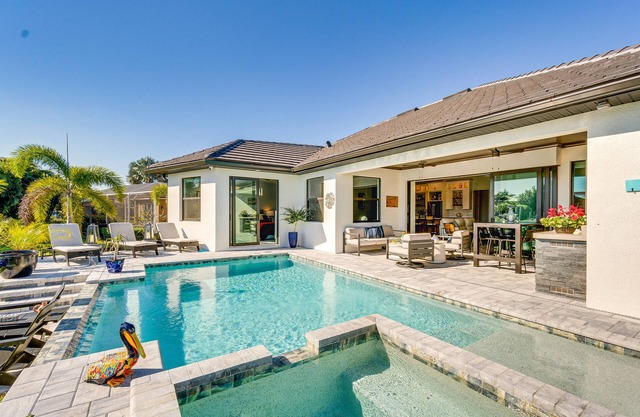 Luxe Home in Punta Gorda w/Pool: Canal Views!