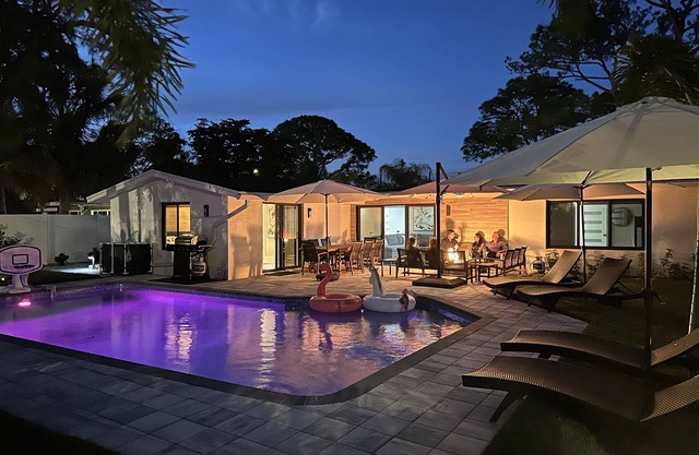 Luxe Oasis Mins to Beaches, Downtown, & Spring Training w/Private Heated Pool