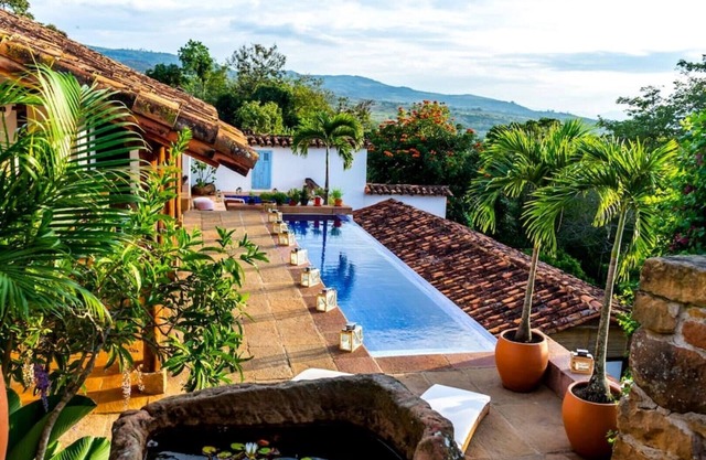 Luxurious house in Barichara, with pool and jacuzzi