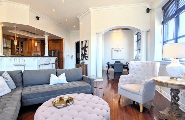 Luxury 3BR Downtown Kalamazoo Penthouse + Private Parking & Walkable