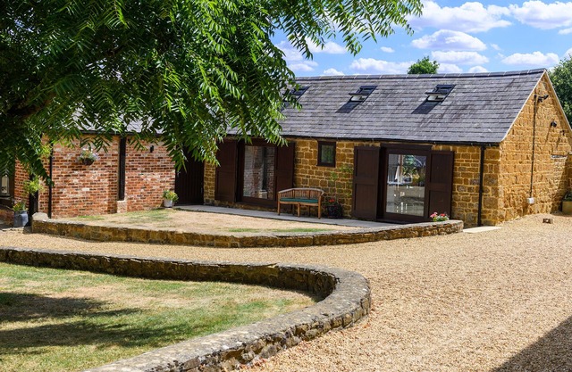 Luxury Barn conversion in village farm setting.