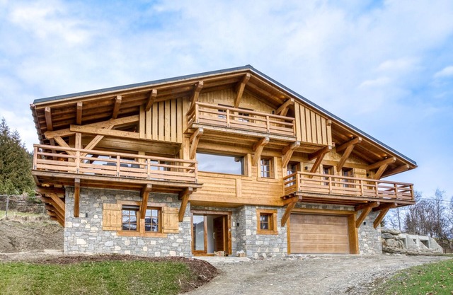 Luxury chalet with sauna 10 minutes walk from the center of Megève