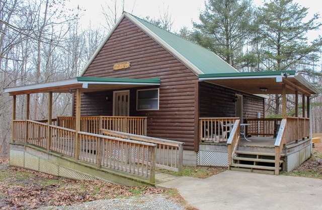 Luxury-Hawk's Nest Cabin-Forest View-Cabin-Private Bathroom