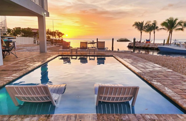 Luxury Oceanfront Estate w/Pool, Rec Room, Amazing Views, 2 Docks & Ramp Access