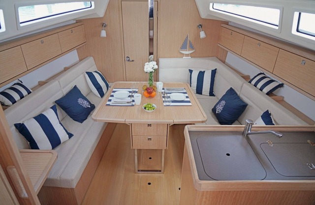 Luxury sailing boat