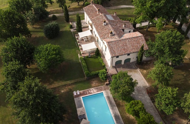 Luxury Tuscan Farmhouse with Pool in Organic Estate