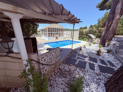 Luxury Villa con piscina y tenis privados