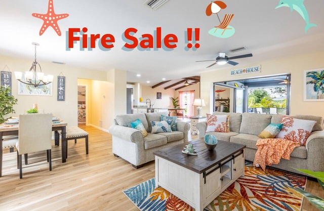 ❤️️Luxury Villa Englewood - Private Pool 😎 - Game room - 6 mins to Beaches