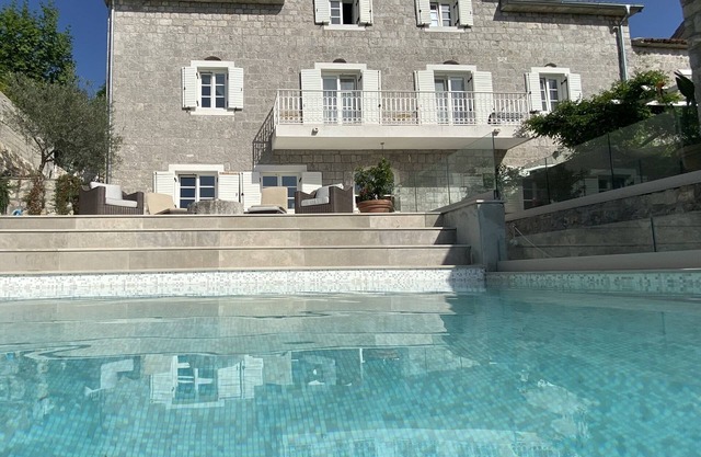 Luxury Villa with private pool, superb panoramic coastal & mountains views