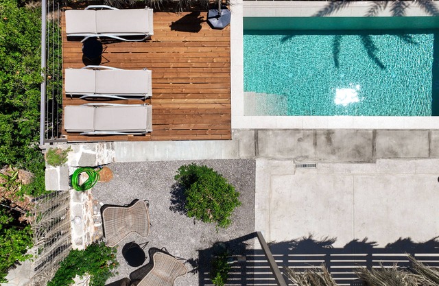 Luxury village house with private pool and sea view in beautiful South Crete
