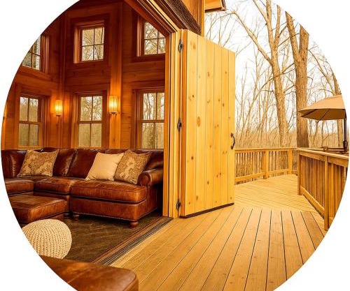 Magical Family Tree House in Secluded Woodland near Germantown, Kentucky
