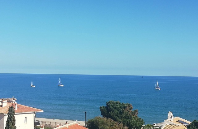 Magnifique T3 vue MER, Port de St Cyprien plage