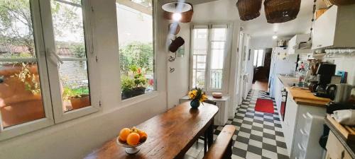 Maison 7 pers coeur de chtx cour wifi