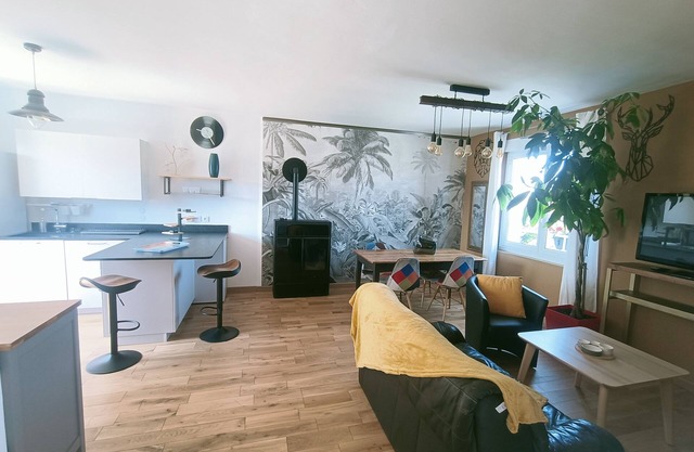 Maison Avec Jardin Proche Centre Ville, 15 min de la Plage, 25 min de Brest