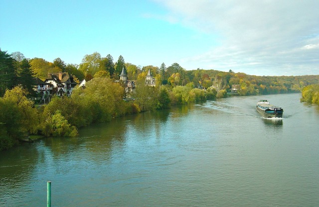 Maison de la Mare (7 rooms) along La Seine and in a wooded property.