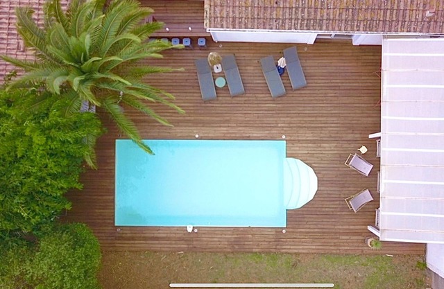 Maison du Bonheur - Piscine - Jacuzzi - Proche Plage