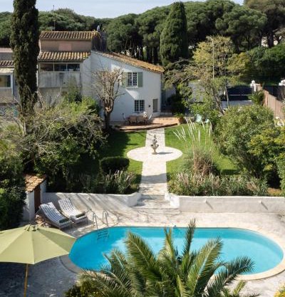 Maison Fruitier with pool at 15m from the Beach in Sainte-maxime
