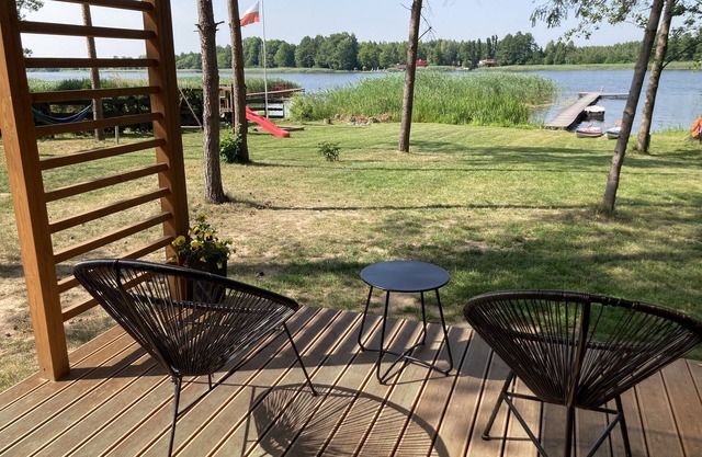 Makosieje Resort with the view on the lake