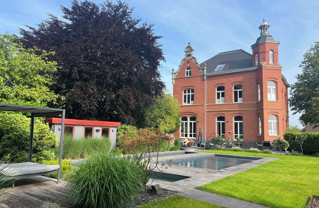 Manor house with pool