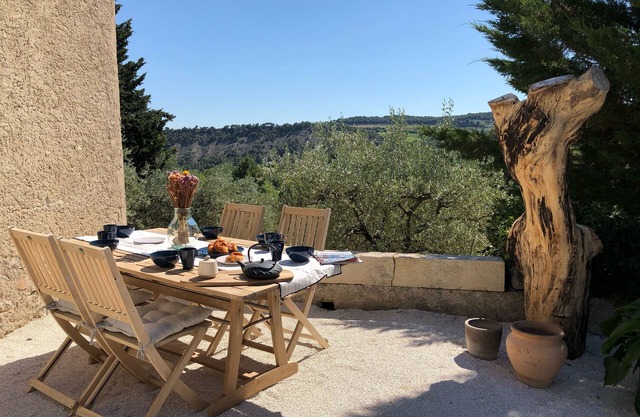 Mas provençal La Serallère in the heart of olive groves