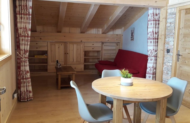 MEGEVE, Rochebrune, apart. 3/4 people at the foot of the slopes