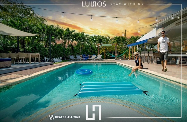 Miami 5BR Villa w/Heated Pool, Games & BBQ L01