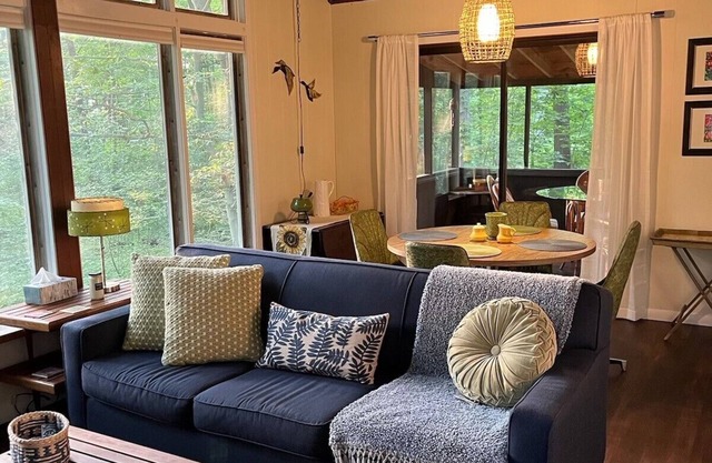 Mid Century Guest House on Wooded Lot