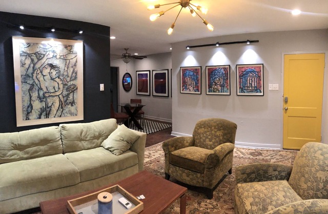 Mid-century Modern Apartment Tucked In The Montrose