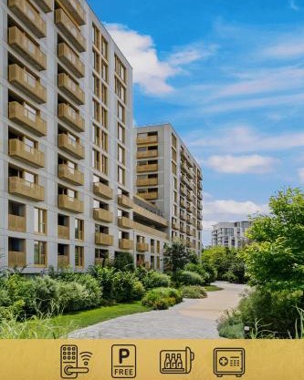 Mido Aviatie Park Apartments with Private Parking & Self Check-in