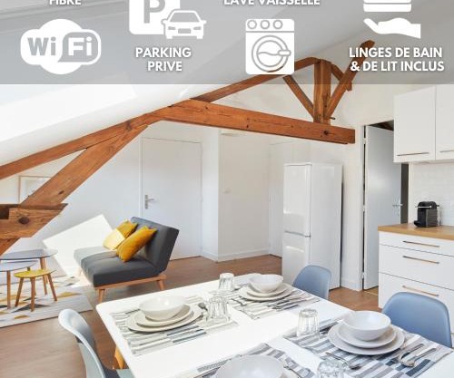 Minuit à Paris - Wifi fibre/Linge/Parking