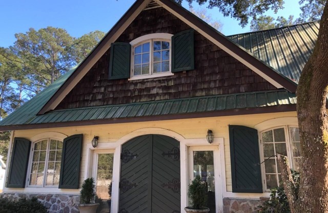 Minutes from the beach, with indoor hot tub