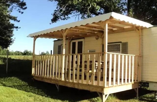 Mobil-Home 21m2 Dordogne 5 Personen/2 Schlafzimmer - überdachte Terrasse (Sonntag) 5 Personen