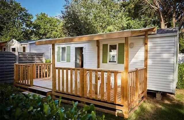 Mobil-home | Comfort | 1 Ch. | 2 pers. | Raised terrace
