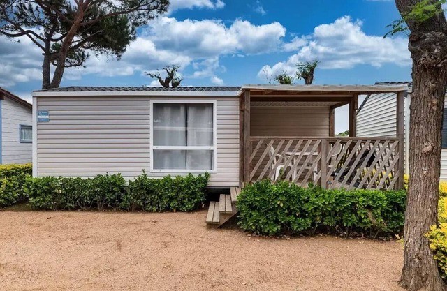 Mobile home Einfache Terrasse