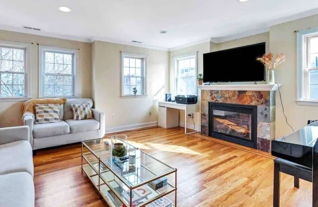 Modern 3 Bdrm Home w/Parking, Park Views, Backyard, King Bed | Near.