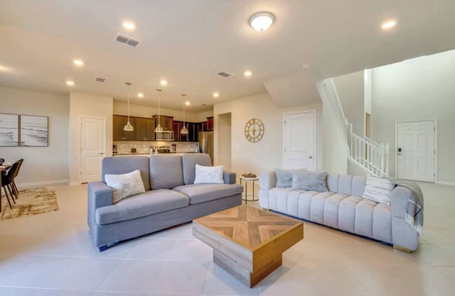 Modern 5BR Getaway w/Heated Pool & BBQ Area