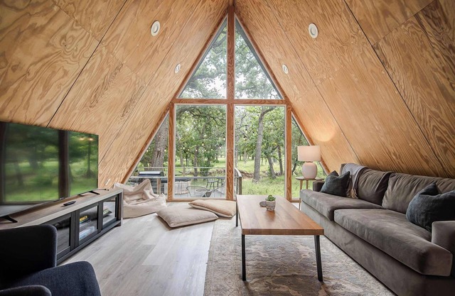 Modern A-Frame Cabin in Nature, Minutes from Main