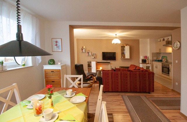 Modern apartment, 250m to the lake, south-facing terrace and barbecue, fully fenced.