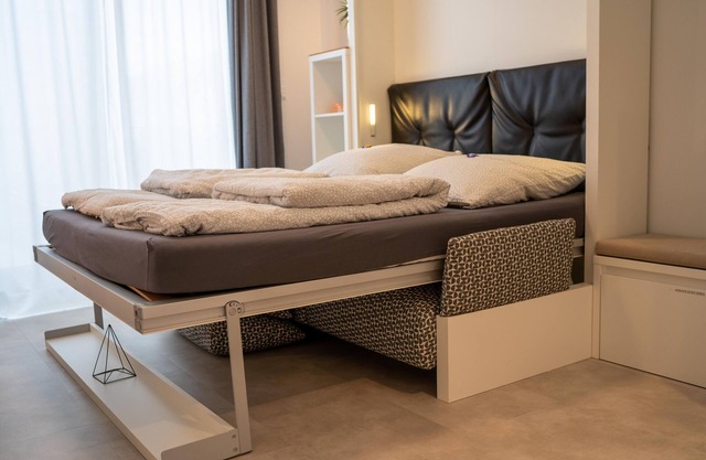 Modern business Apartment with gym and bike