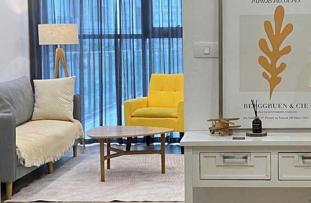 Modern garden apartment for your family in Haiphong, with free pool and fitness