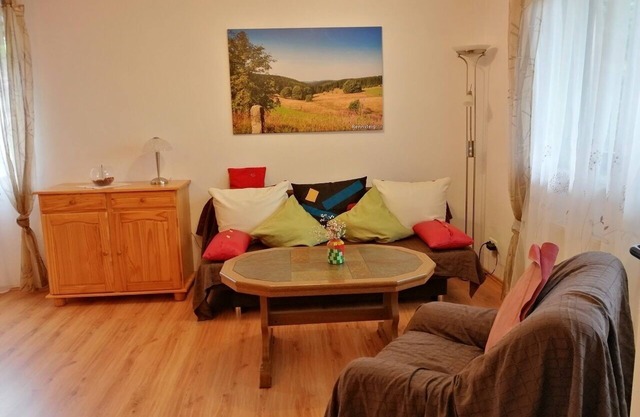 Modern holiday home 50m from the famous Rennsteig with a star shower