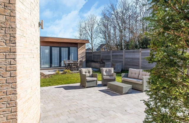 Modern holiday home in Ouffet with terrace