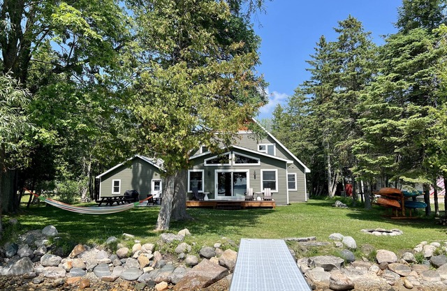 Modern Lakefront Home on Burt w/Optional Pontoon