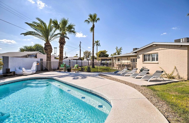 Modern Scottsdale Gem w/Pool, Games, Patio & More