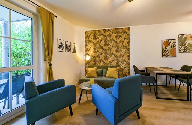 Modern vacation apartment in a quiet, idyllic location. 2+2 persons possible.