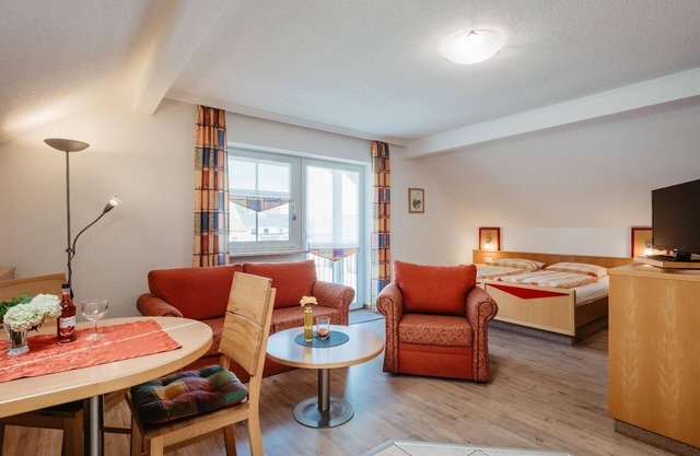 Modernes Einzimmerapp. mit Balkon Typ B